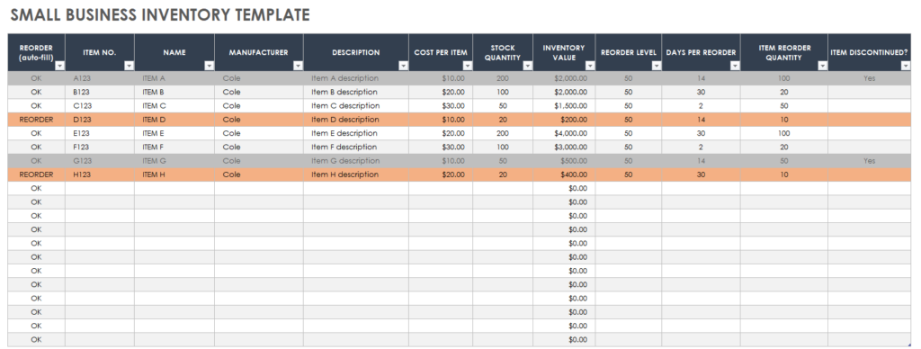 Business Inventory Template: The Ultimate Guide to Efficient Inventory Management